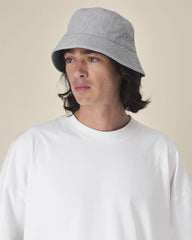 Cappello da pescatore riciclato Stanley/Stella da personalizzare - Grigio melange