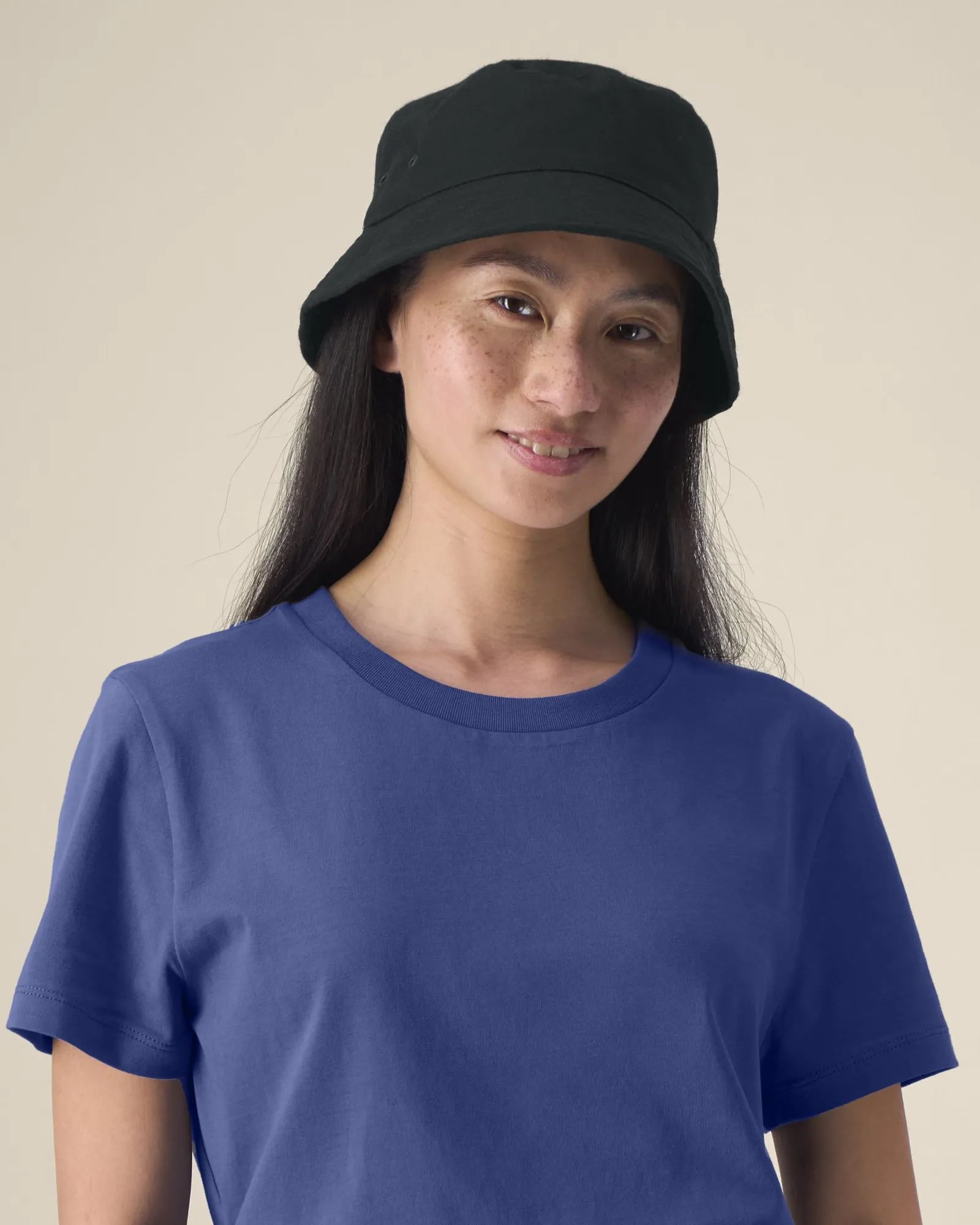 Cappello da pescatore riciclato Stanley/Stella da personalizzare - Nero