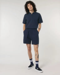 Pantaloncini unisex cotone bio Stanley/Stella Waker da personalizzare - Blu Navy