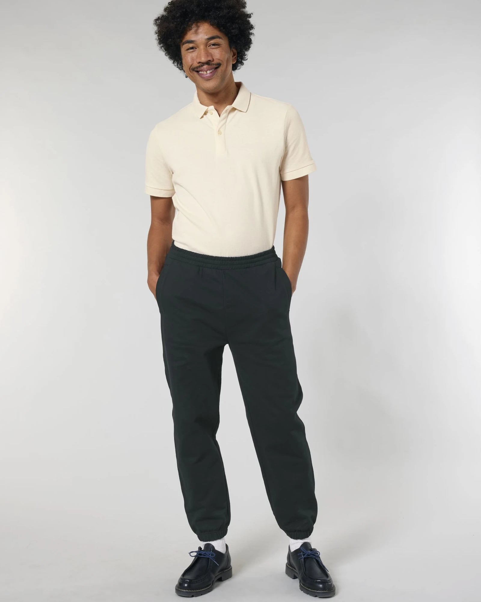 Pantalone jogging bio Stanley/Stella Jammer da personalizzare - Nero