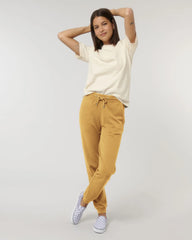Pantalone jogging Stanley/Stella Mover da personalizzare - Tinto in capo ocra dorato