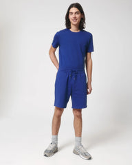 Short felpa cotone bio Stanley/Stella Boarder da personalizzare - blu worker