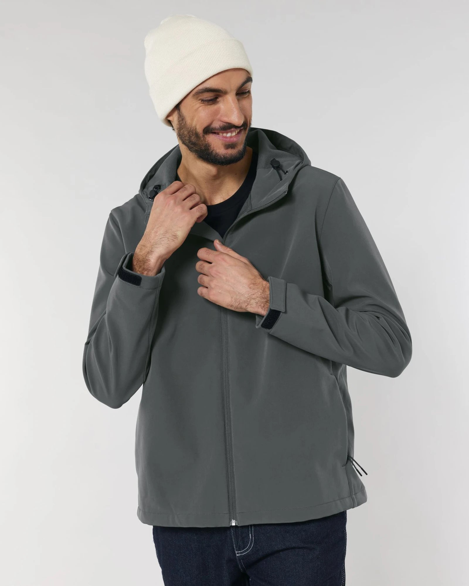 Giacca softshell riciclata Stanley/Stella da personalizzare - Antracite