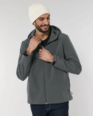 Giacca softshell riciclata Stanley/Stella da personalizzare - Antracite