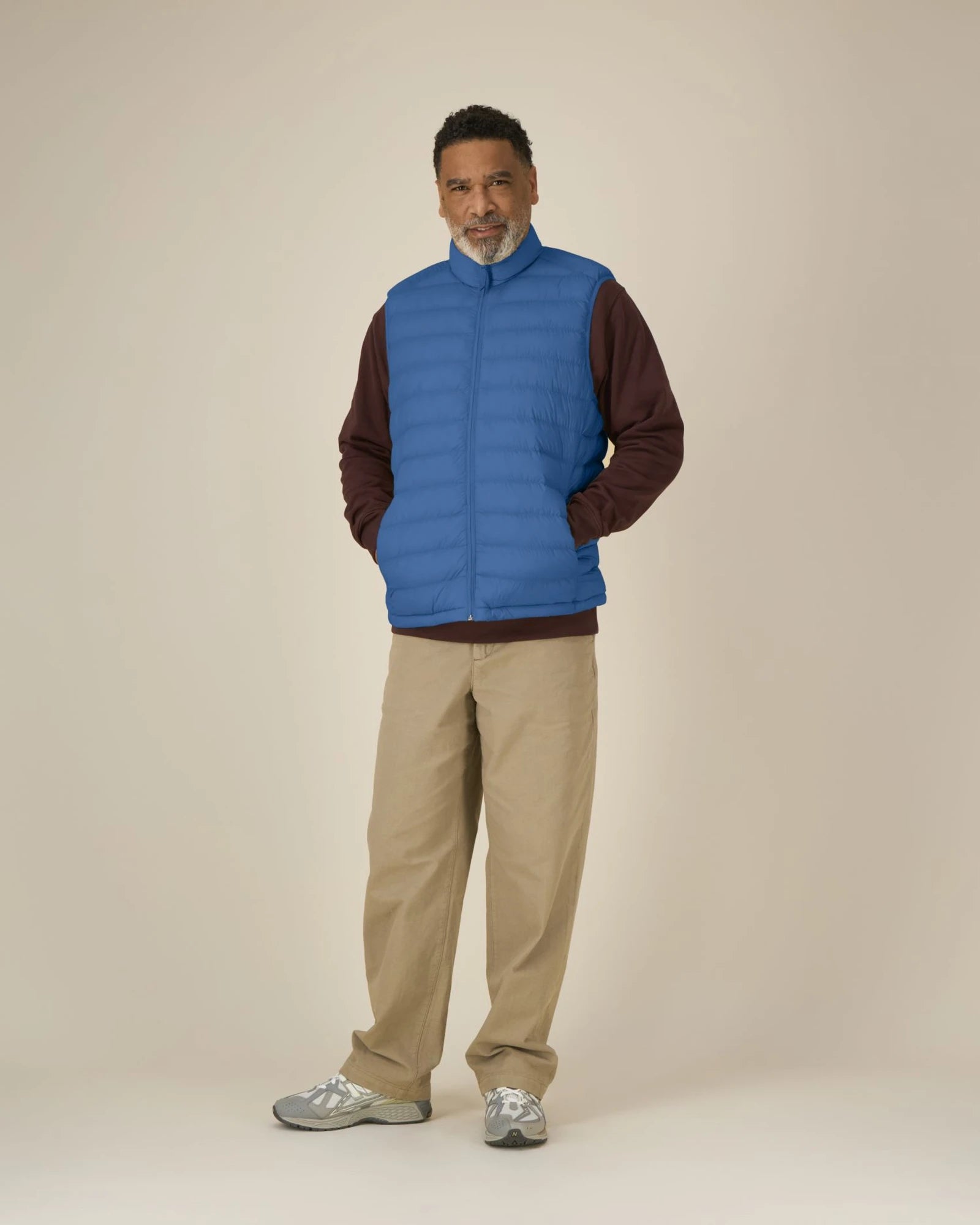 Gilet riciclato Stanley/Stella Climber 2.0 da personalizzare - Blu Mindful