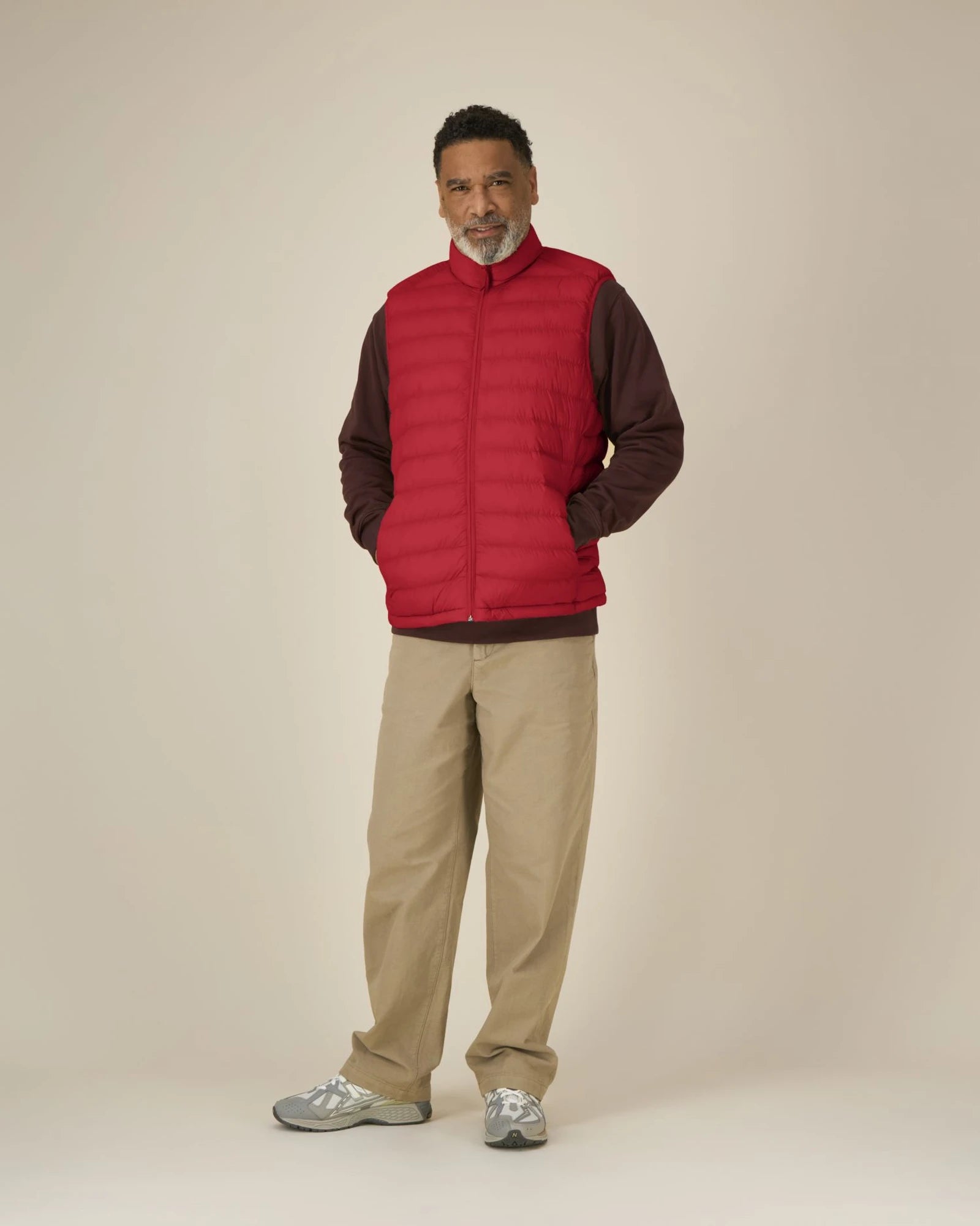 Gilet riciclato Stanley/Stella Climber 2.0 da personalizzare - Rosso