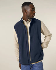 Gilet in pile Stanley/Stella Quester da personalizzare - Blu Navy