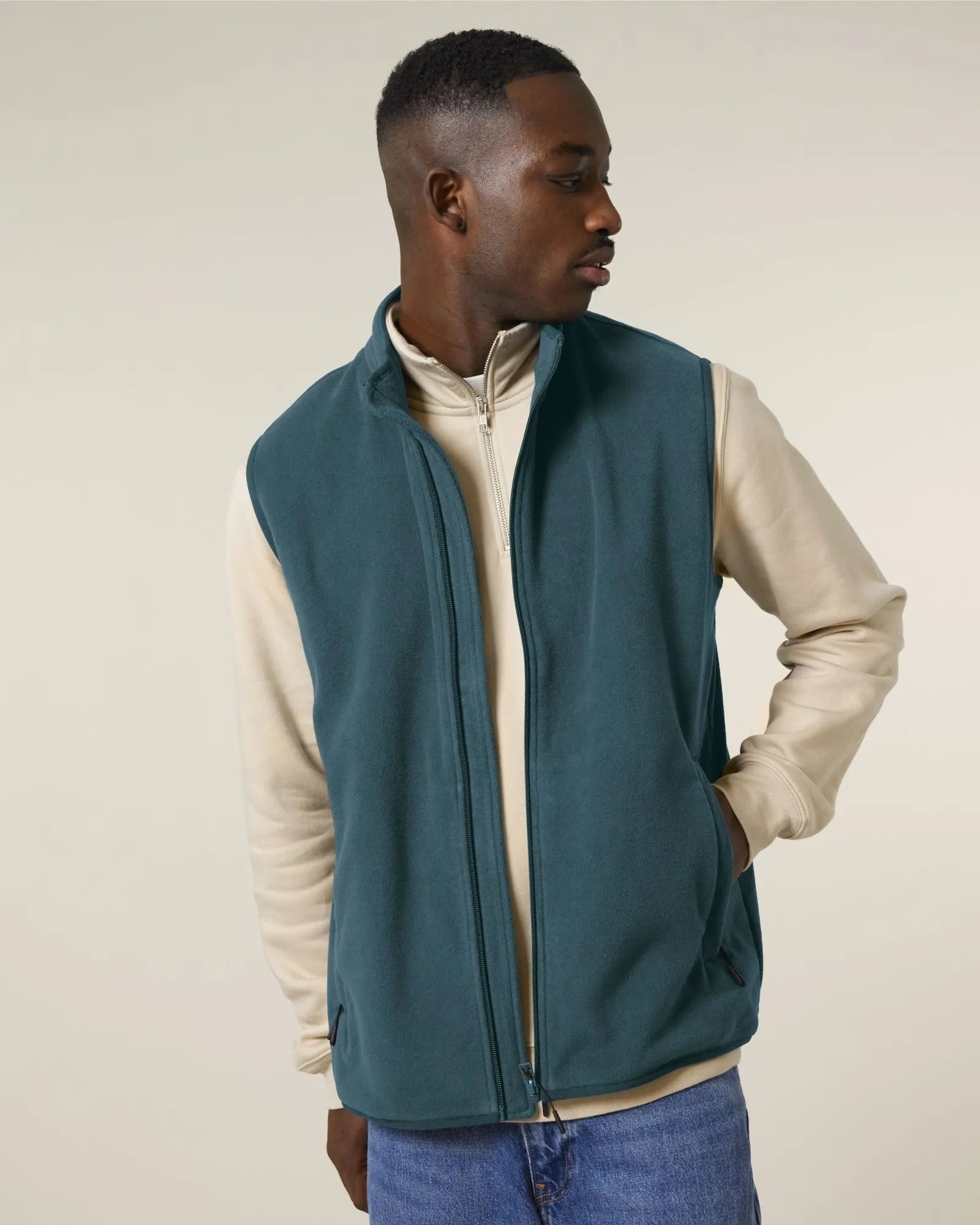 Gilet in pile Stanley/Stella Quester da personalizzare - Stargazer