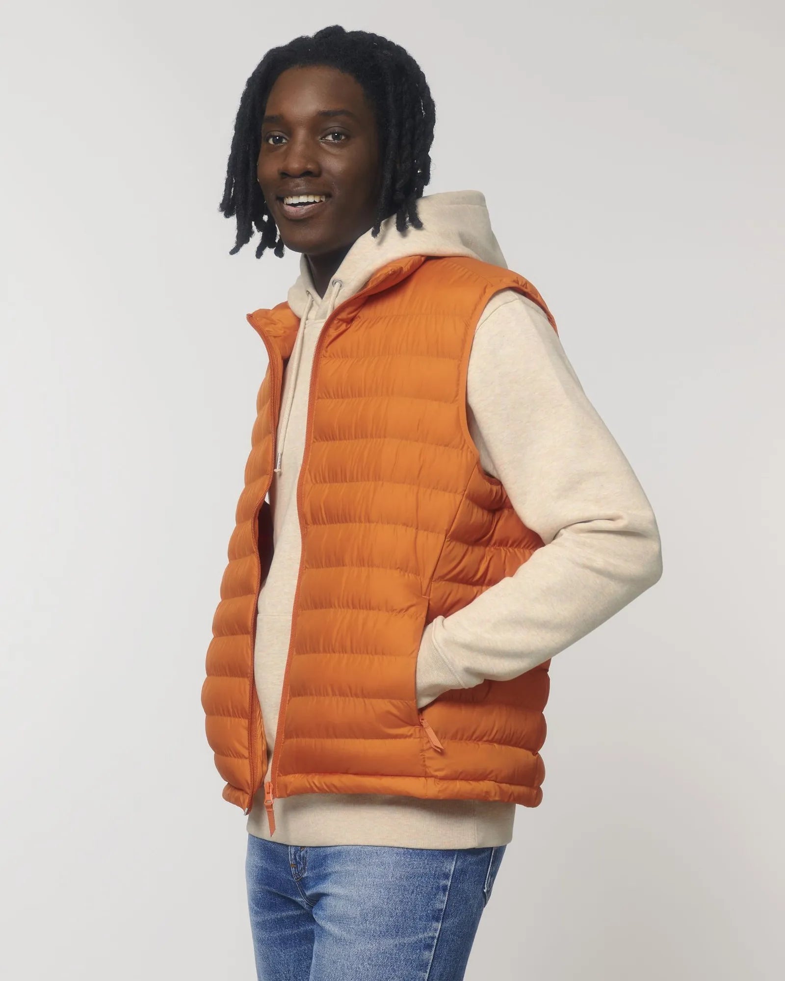 Gilet donna riciclato Stanley/Stella Climber da personalizzare - Arancione Fiamma