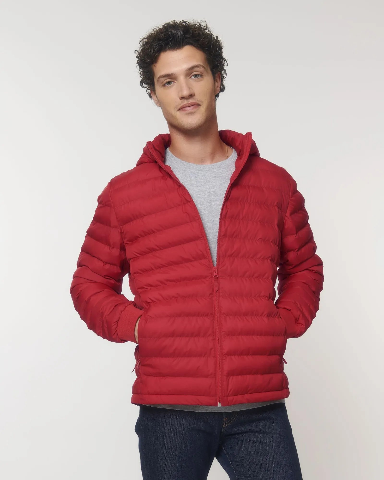 Giacca trapuntata riciclata Stanley/Stella Voyager da personalizzare - Rosso