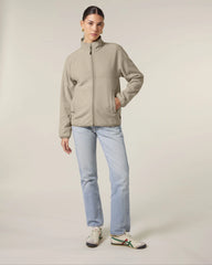 Giacca in pile riciclato Stanley/Stella Trekker da personalizzare - Desert Dust