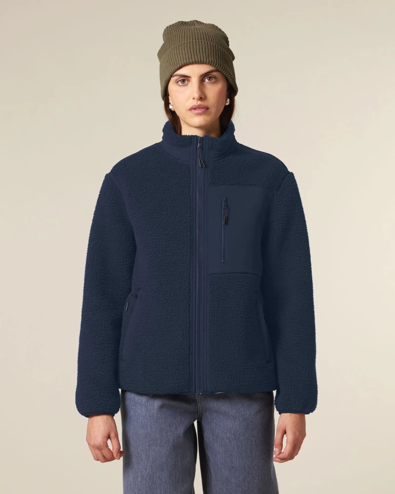 Giacca sherpa riciclata Stanley/Stella Brooker da personalizzare - 6