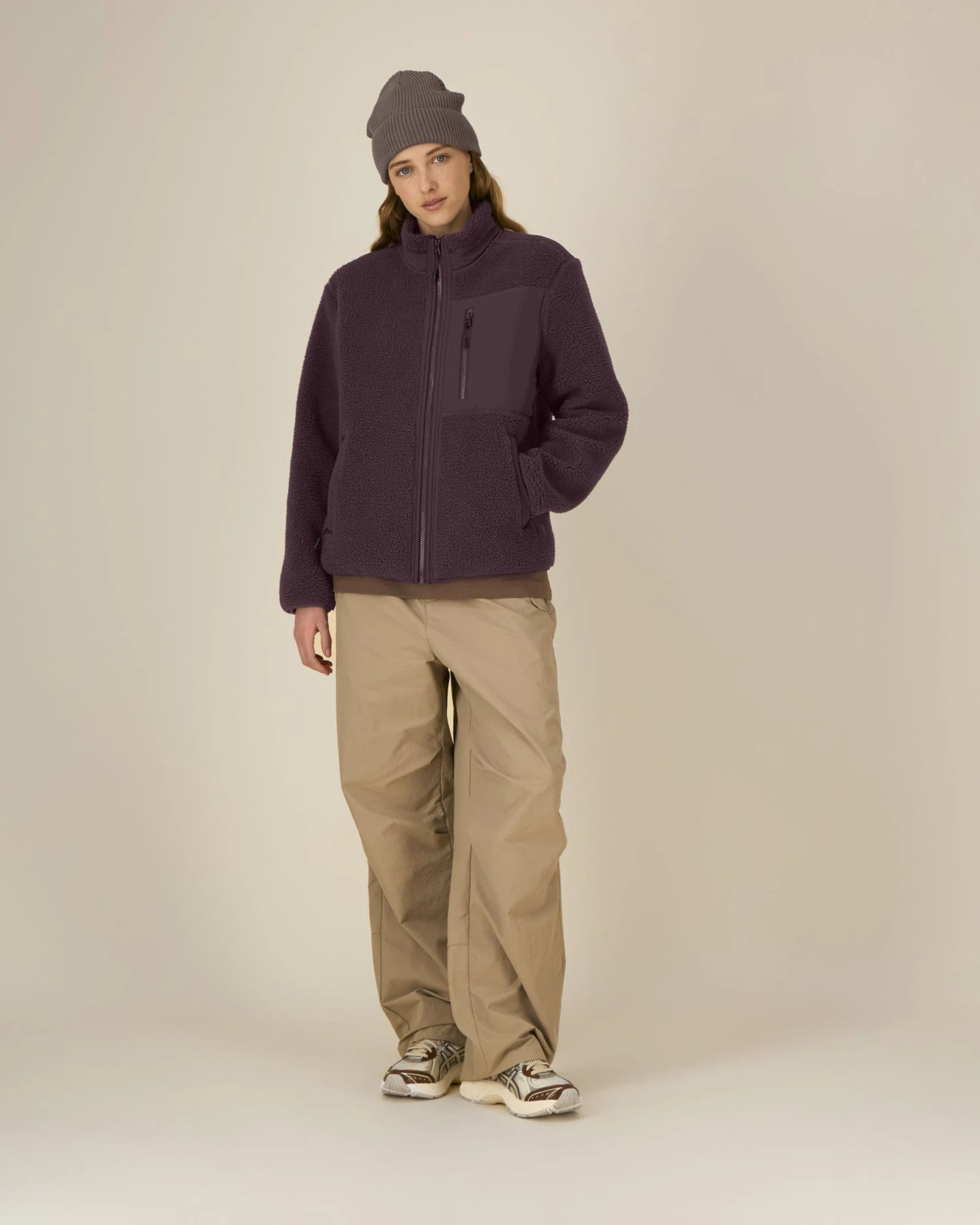 Giacca sherpa riciclata Stanley/Stella Brooker da personalizzare - 10