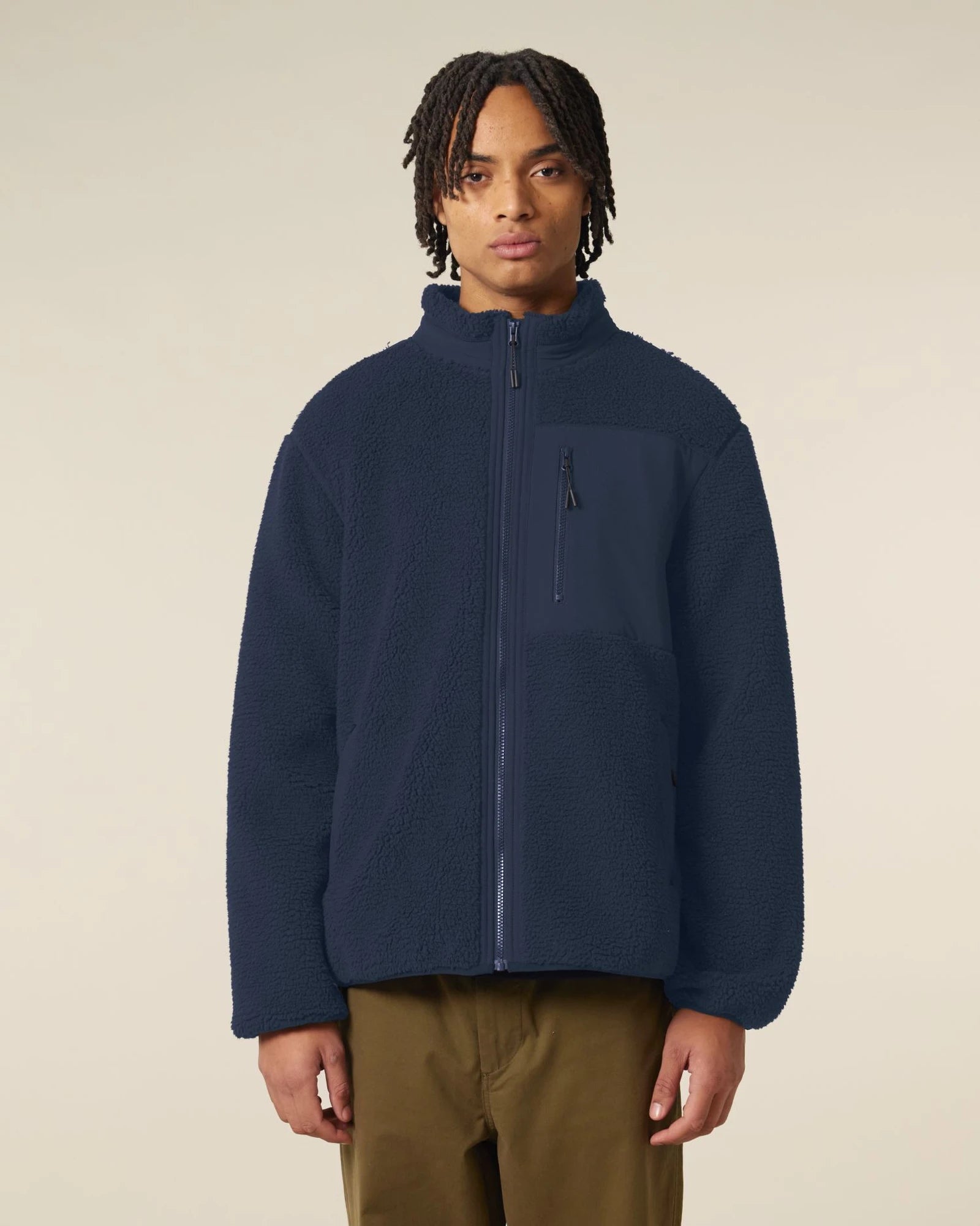 Giacca sherpa riciclata Stanley/Stella Brooker da personalizzare - 4