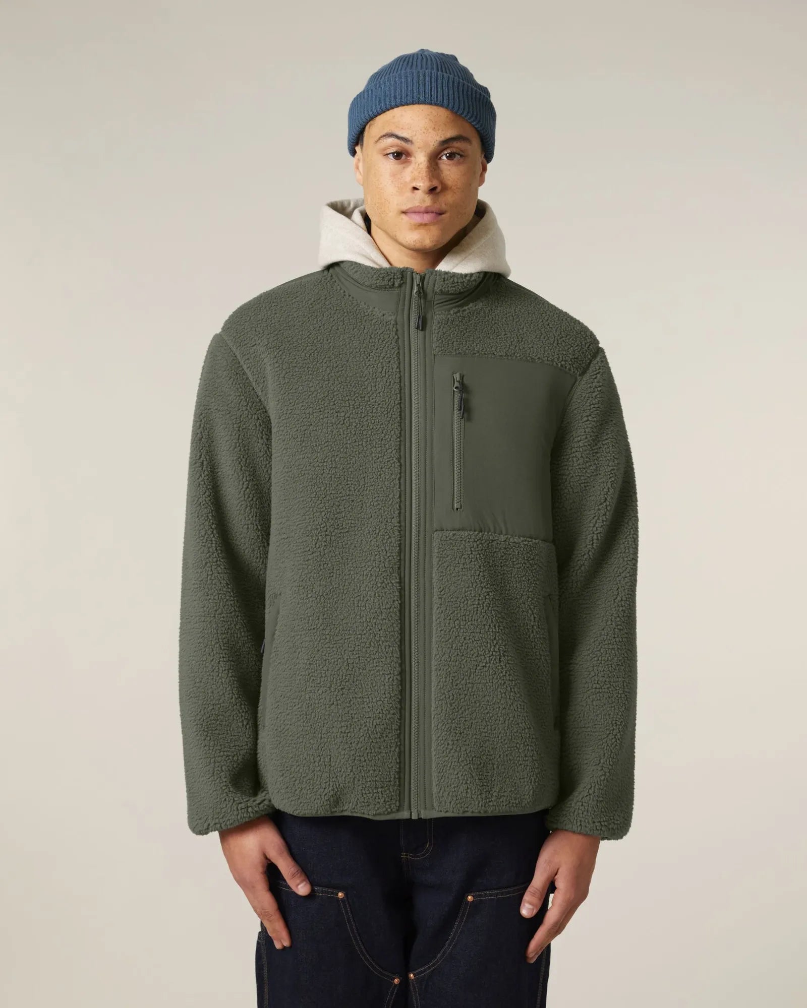 Giacca sherpa riciclata Stanley/Stella Brooker da personalizzare - 16