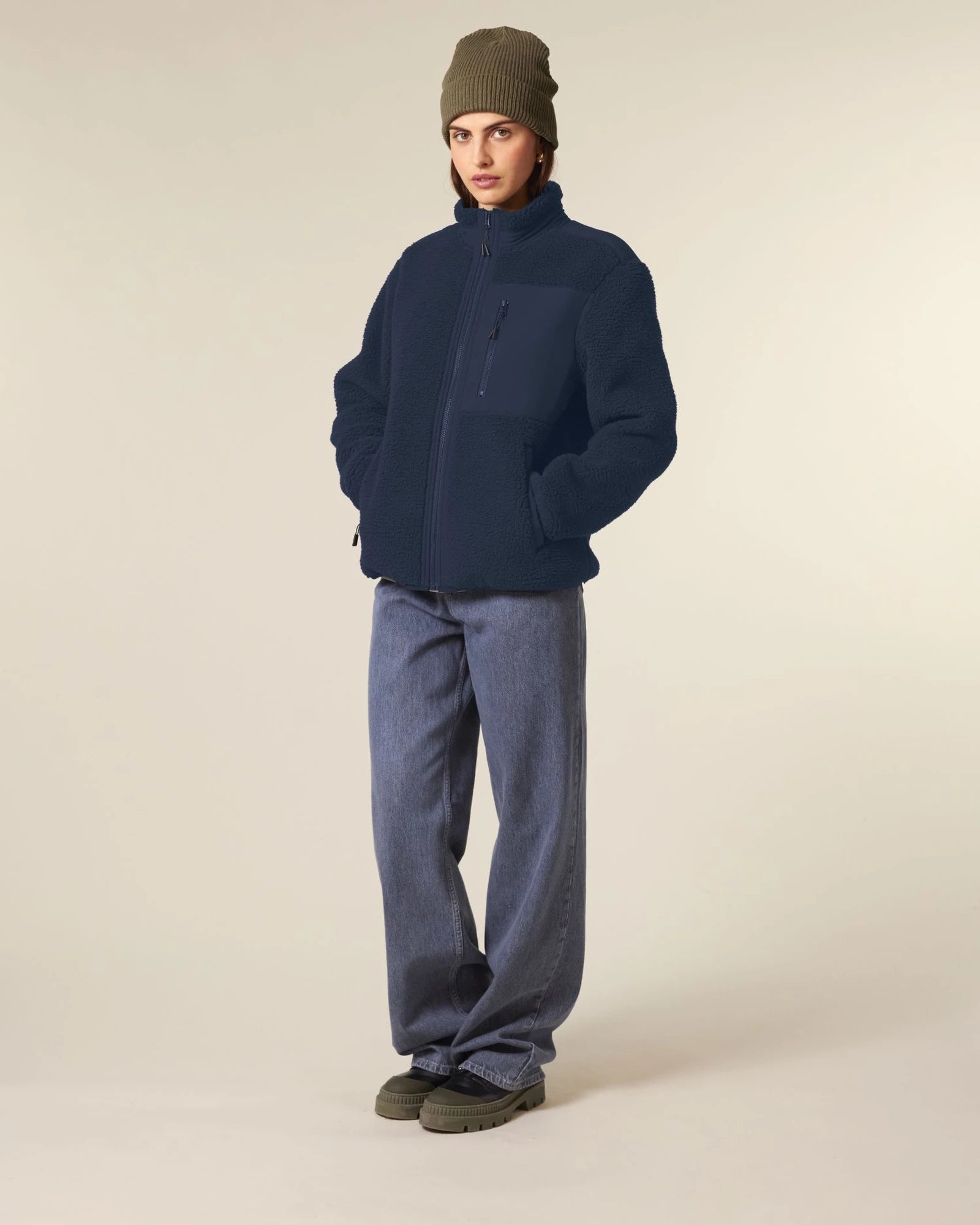 Giacca sherpa riciclata Stanley/Stella Brooker da personalizzare - 5