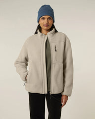 Giacca sherpa riciclata Stanley/Stella Brooker da personalizzare - Desert Dust