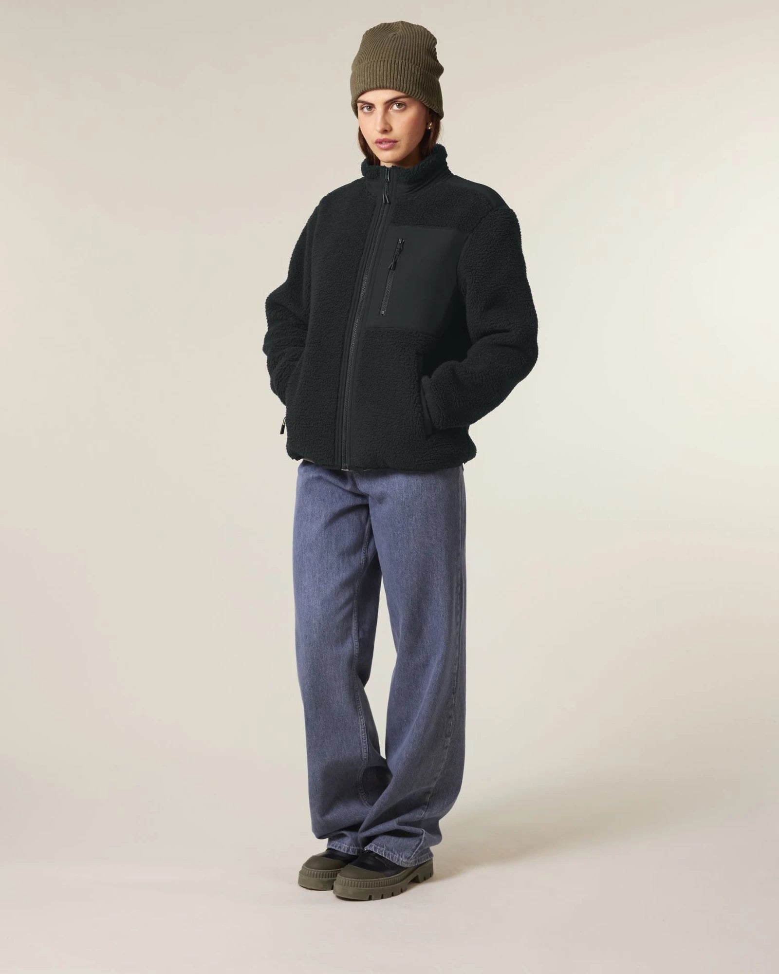 Giacca sherpa riciclata Stanley/Stella Brooker da personalizzare - 2