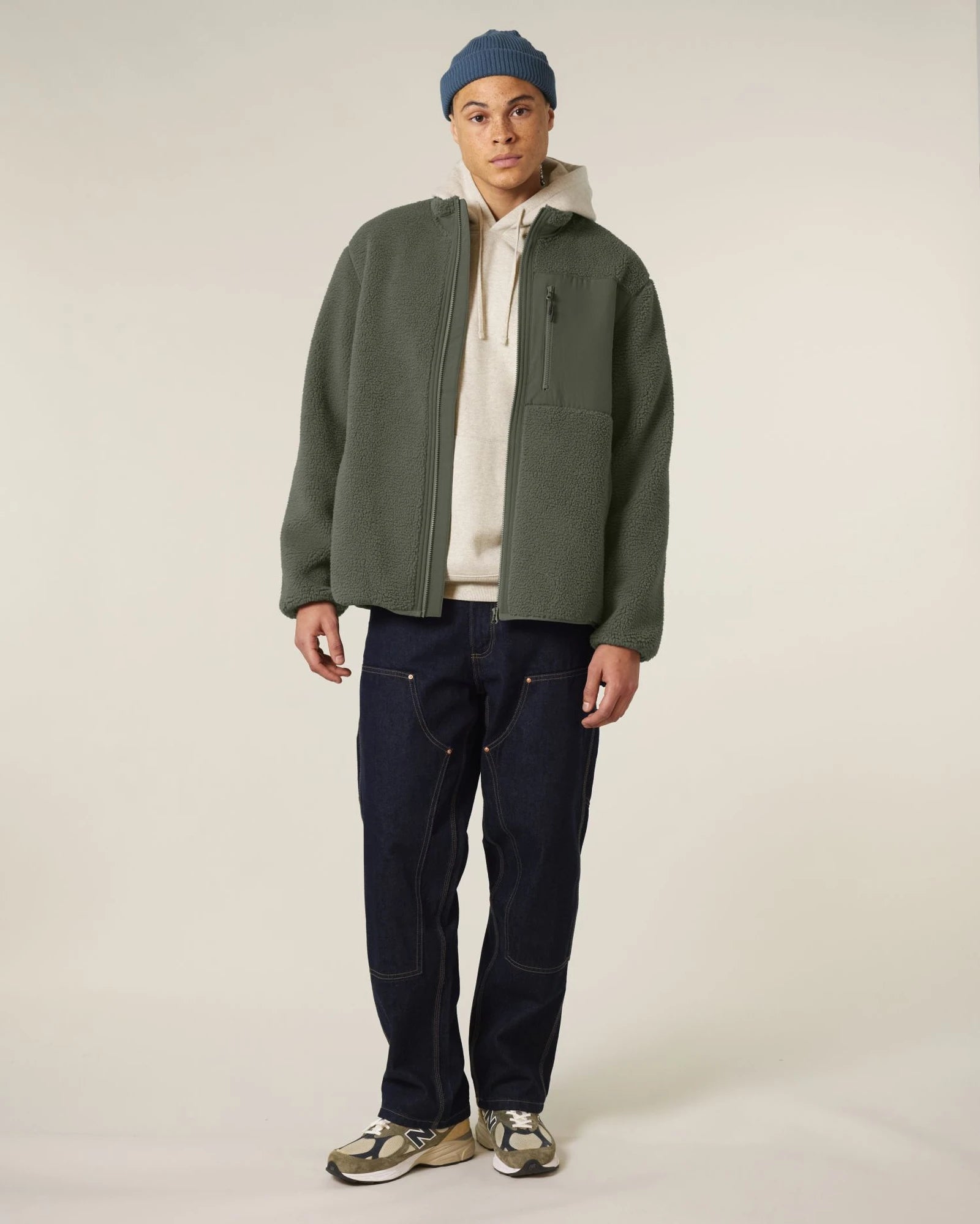 Giacca sherpa riciclata Stanley/Stella Brooker da personalizzare - 15