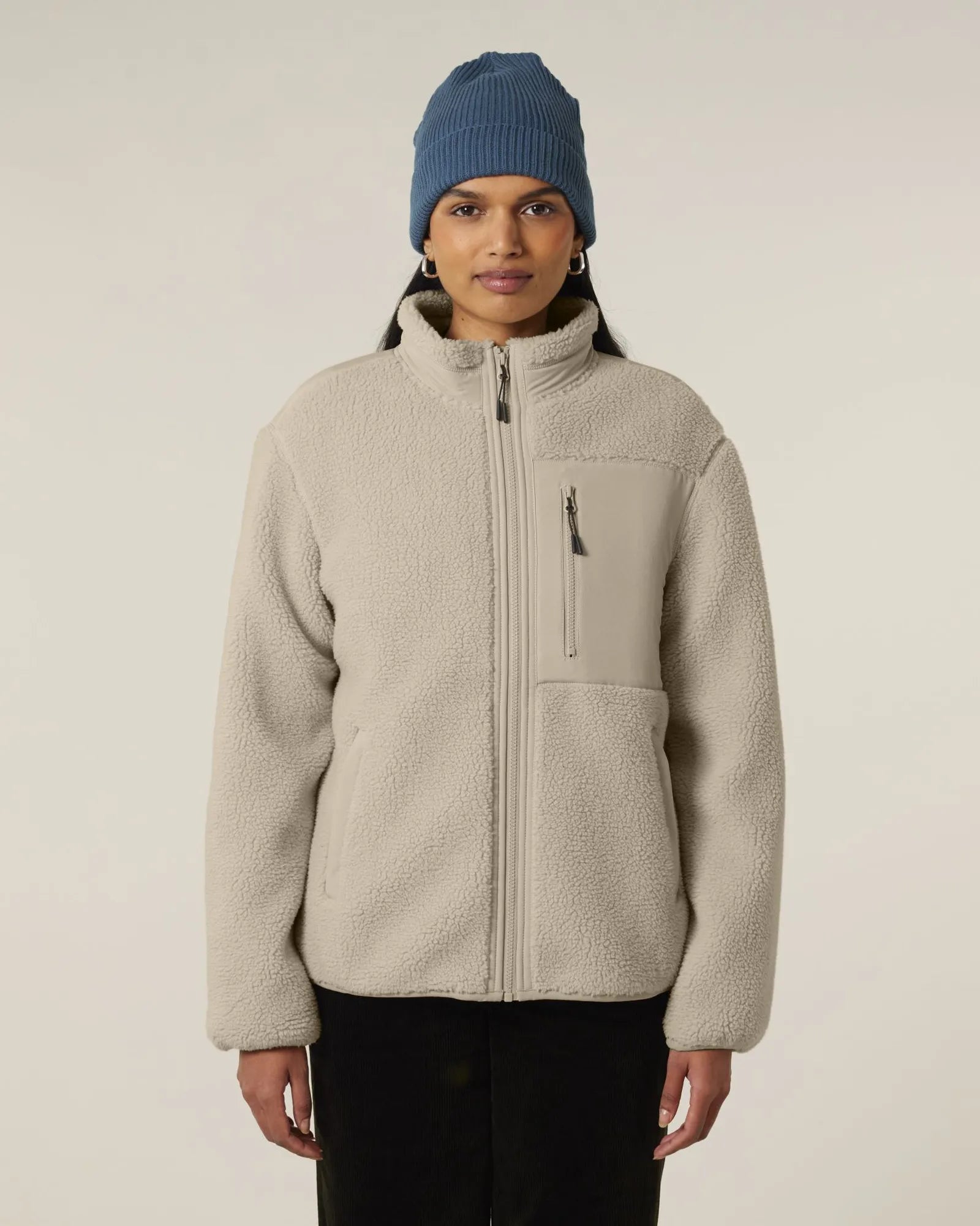Giacca sherpa riciclata Stanley/Stella Brooker da personalizzare - 20
