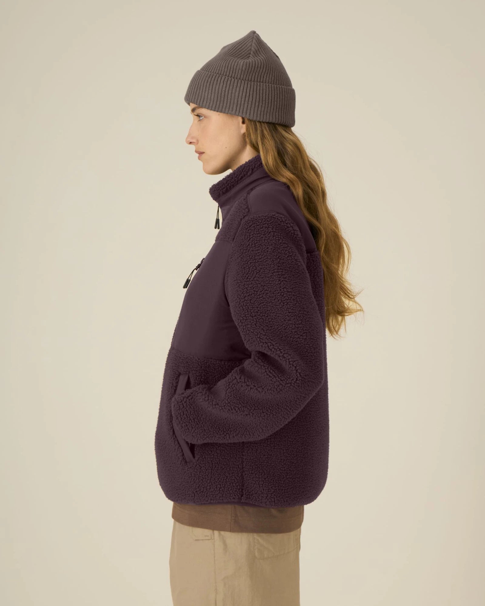 Giacca sherpa riciclata Stanley/Stella Brooker da personalizzare - 12