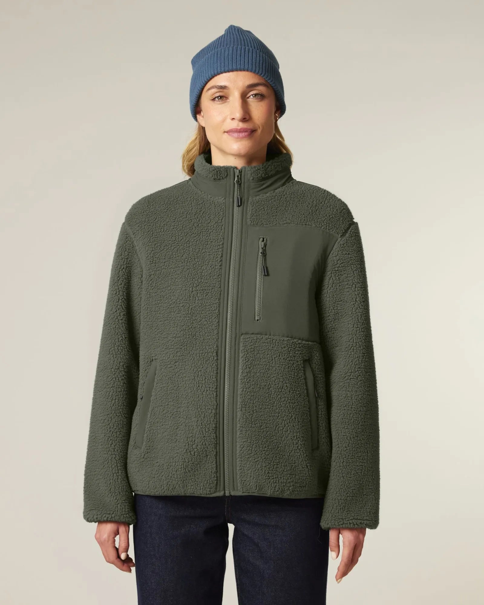 Giacca sherpa riciclata Stanley/Stella Brooker da personalizzare - 17