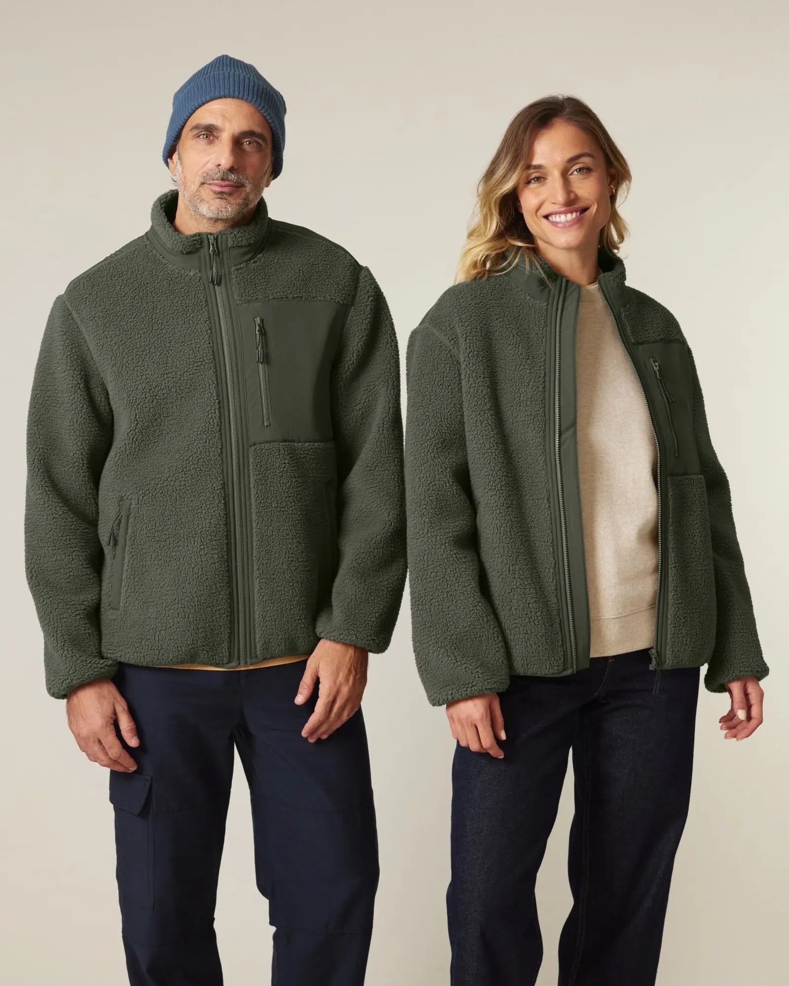 Giacca sherpa riciclata Stanley/Stella Brooker da personalizzare - 14