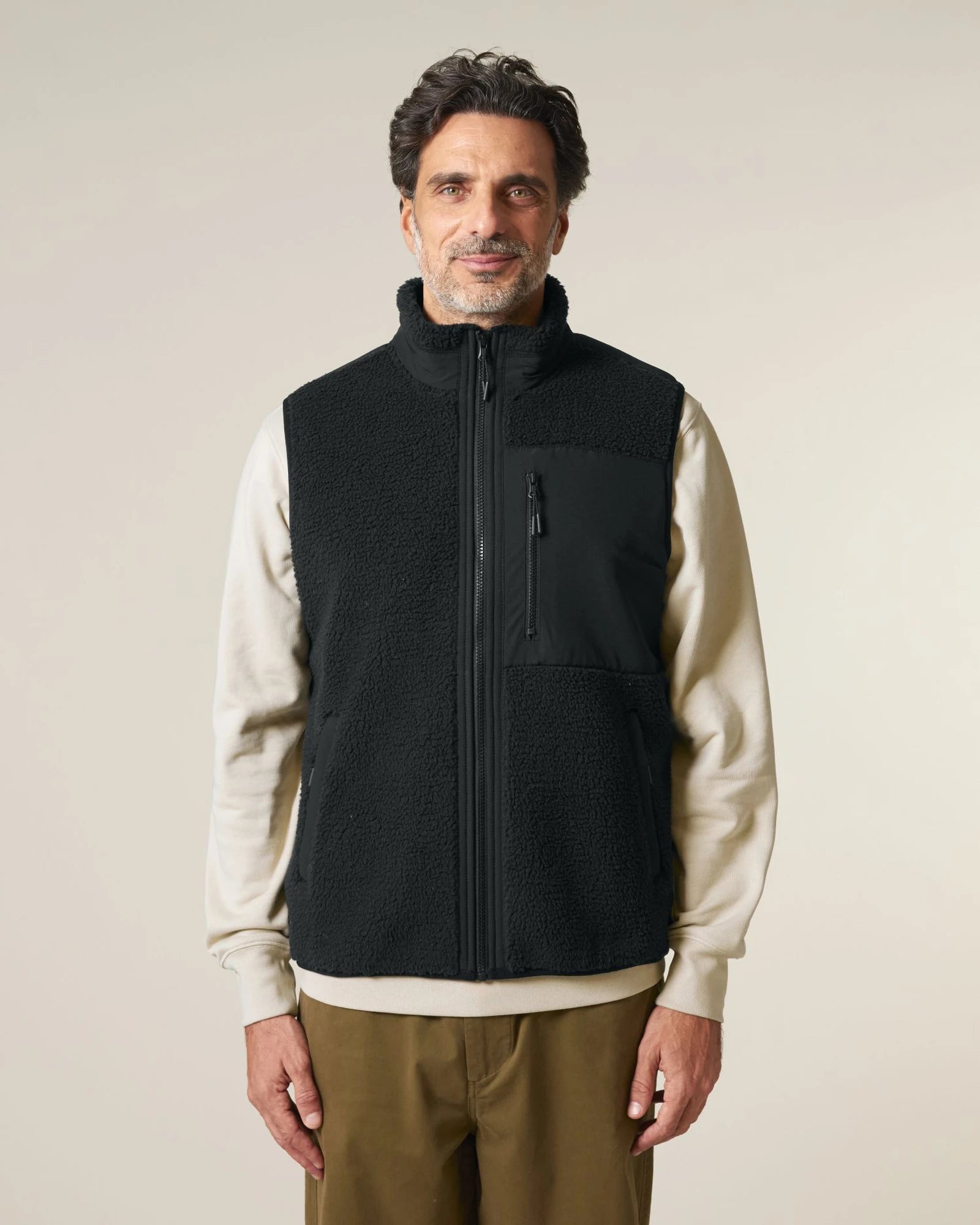 Gilet sherpa Stanley/Stella riciclato da personalizzare - 1