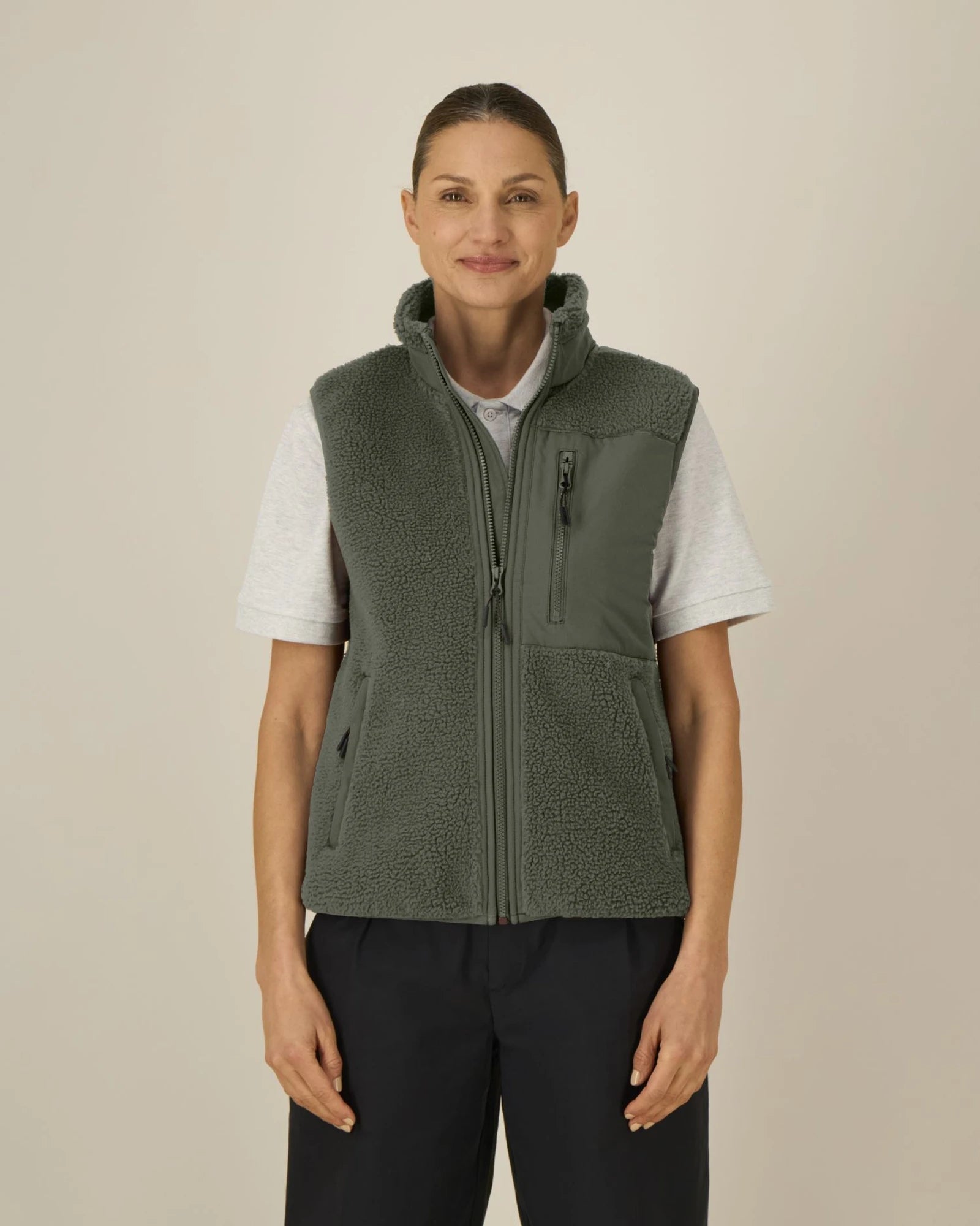 Gilet sherpa Stanley/Stella riciclato da personalizzare - 22