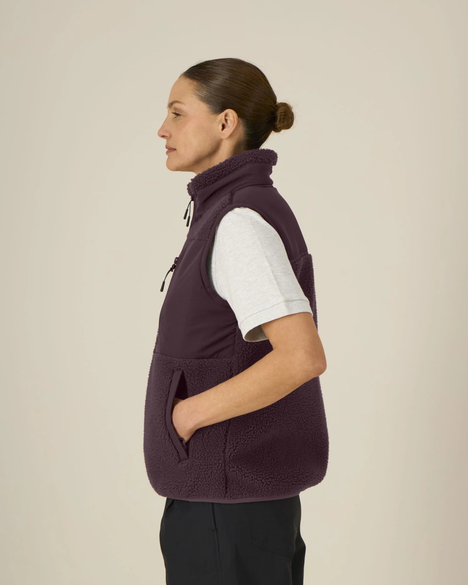 Gilet sherpa Stanley/Stella riciclato da personalizzare - 16