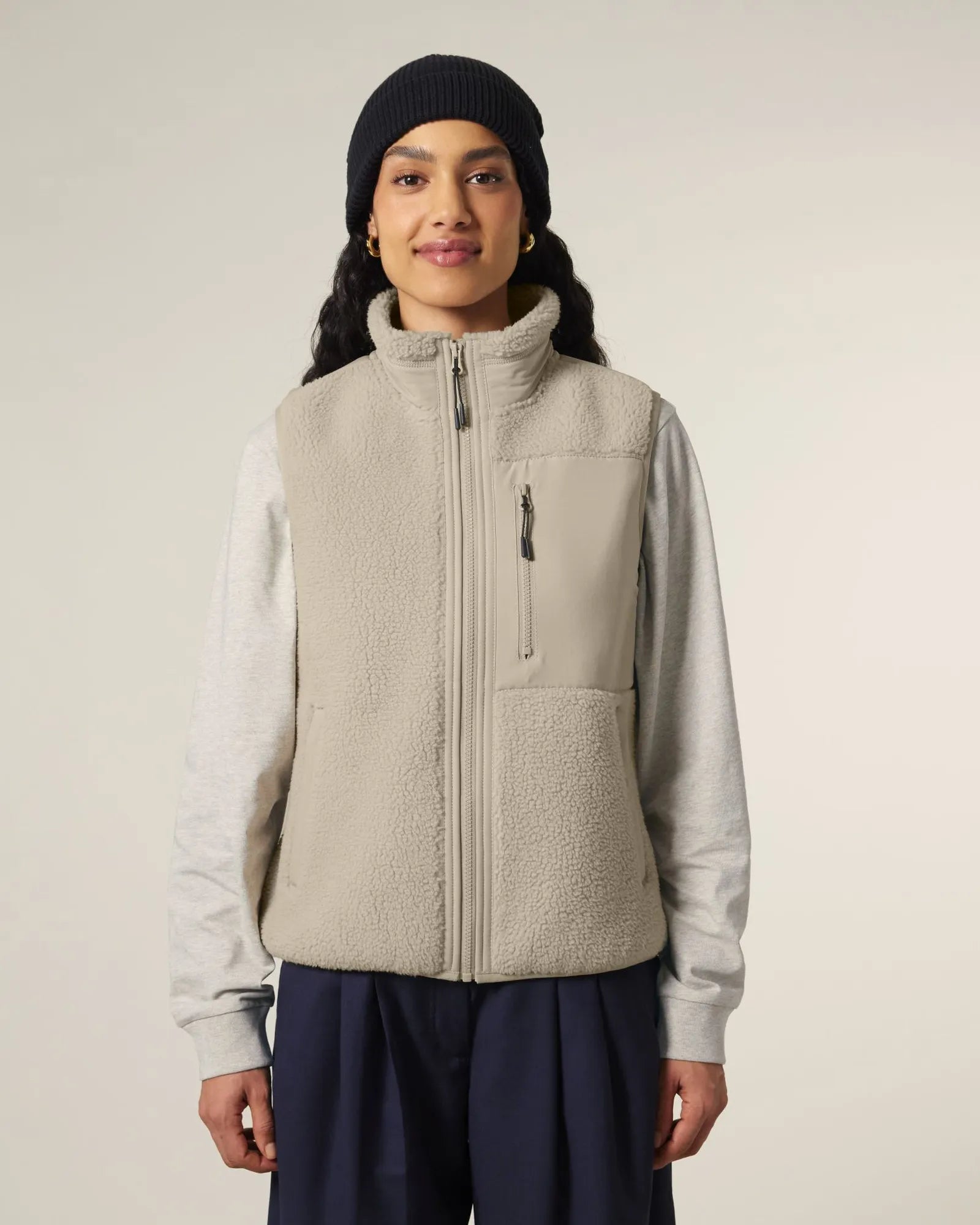 Gilet sherpa Stanley/Stella riciclato da personalizzare - 28