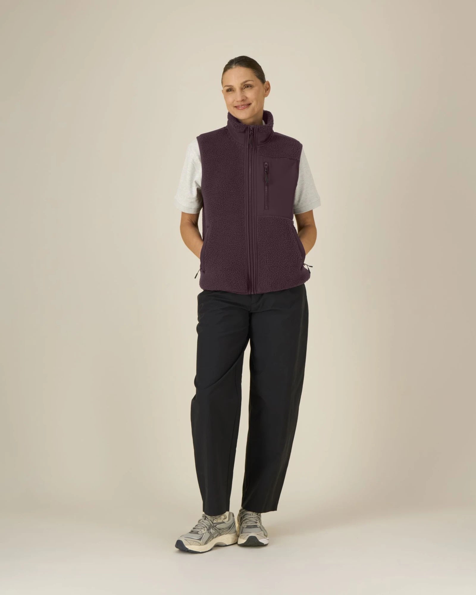 Gilet sherpa Stanley/Stella riciclato da personalizzare - 14