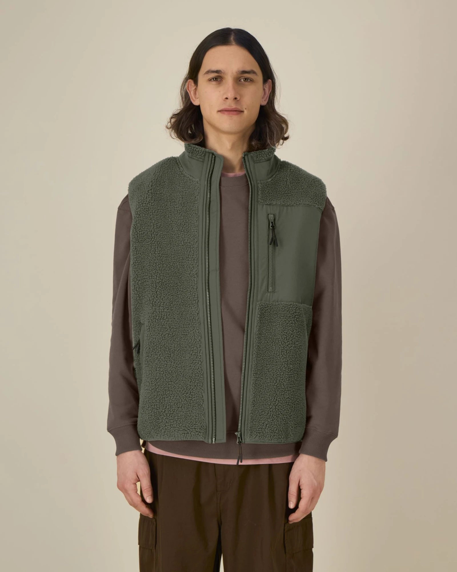 Gilet sherpa Stanley/Stella riciclato da personalizzare - 19