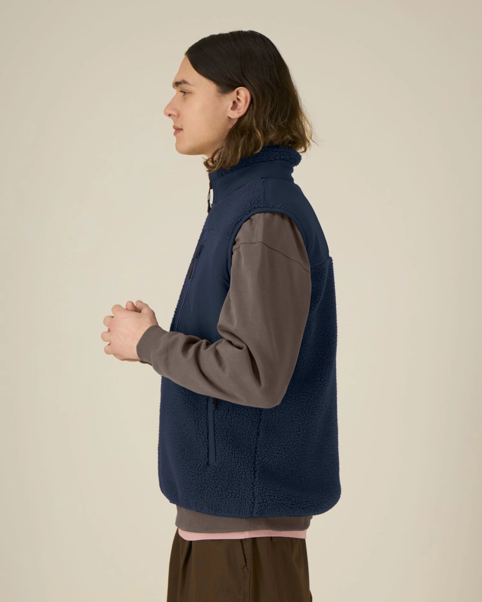 Gilet sherpa Stanley/Stella riciclato da personalizzare - 5