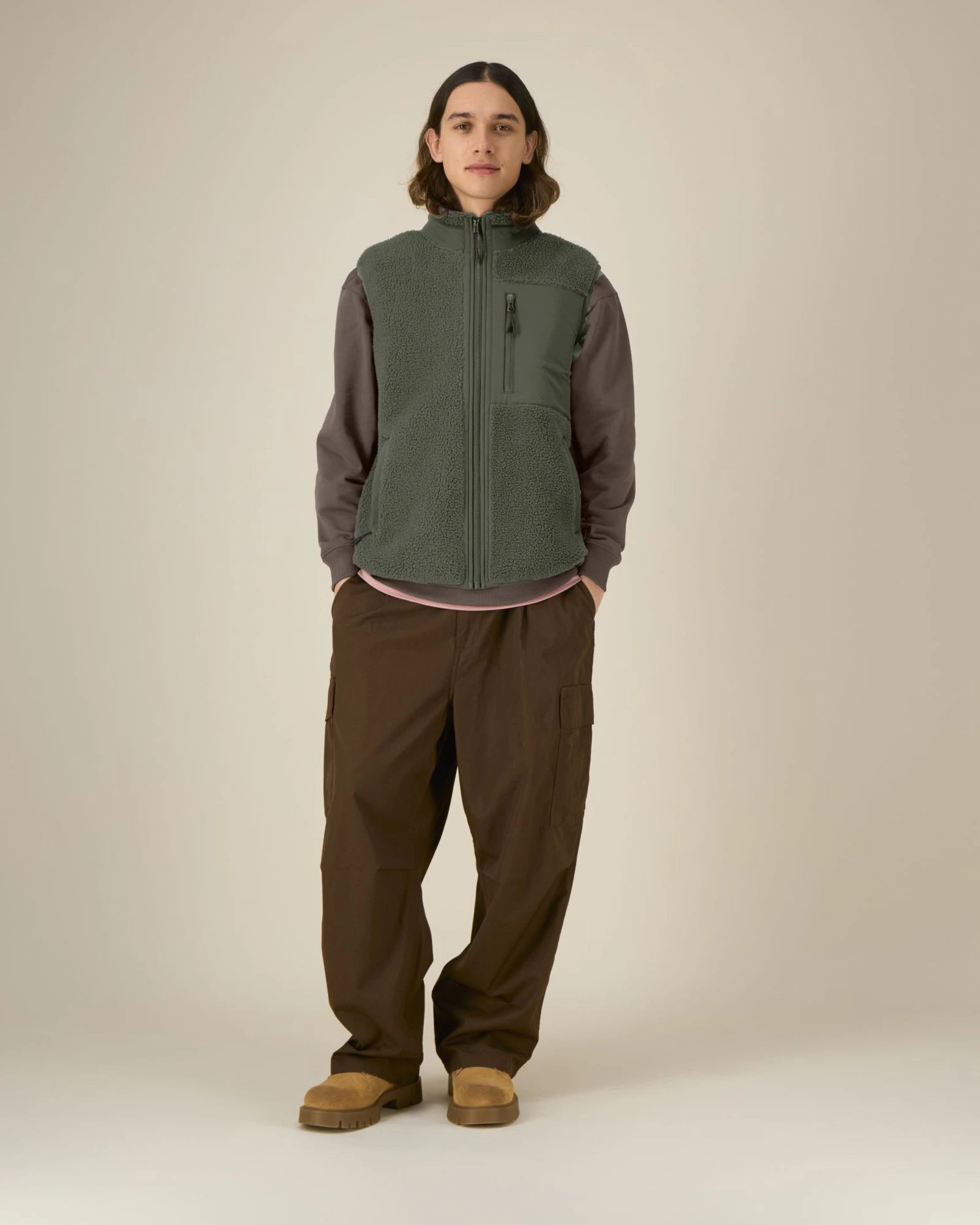 Gilet sherpa Stanley/Stella riciclato da personalizzare - 18