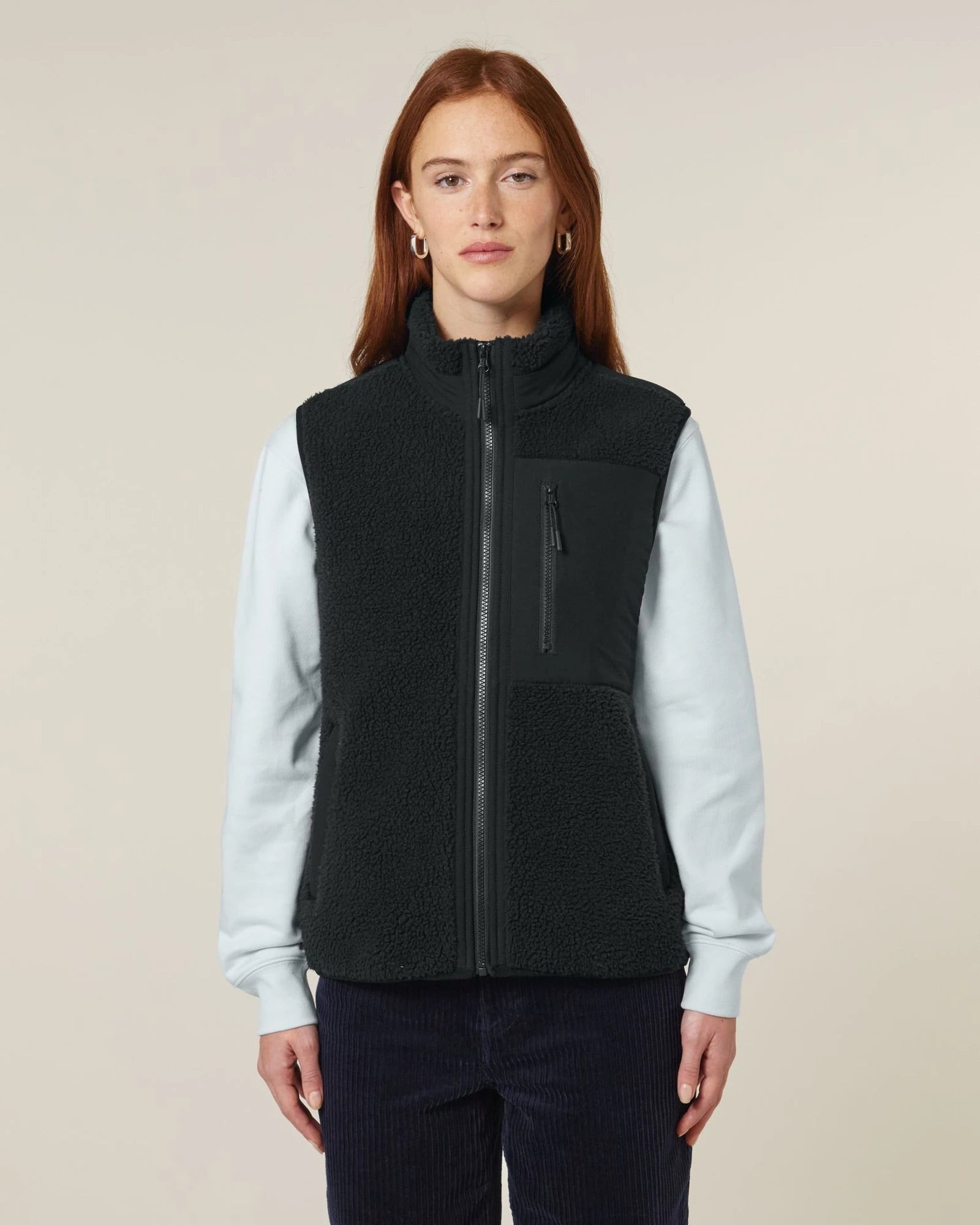 Gilet sherpa Stanley/Stella riciclato da personalizzare - 3
