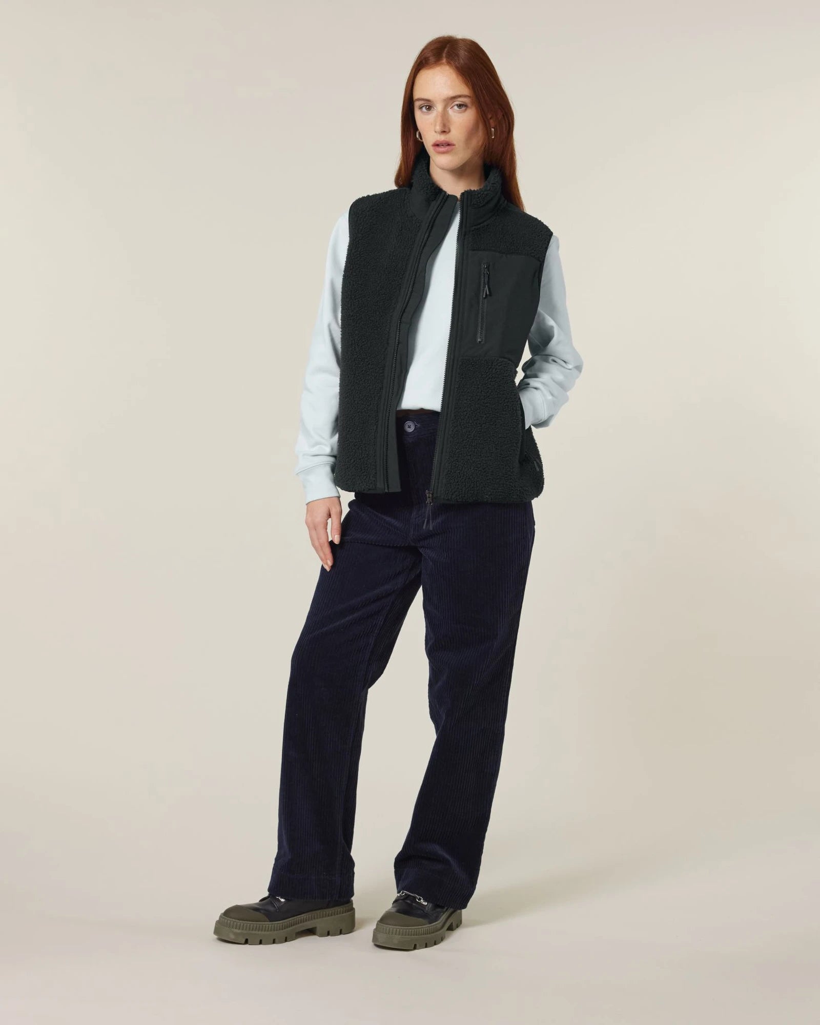 Gilet sherpa Stanley/Stella riciclato da personalizzare - 2