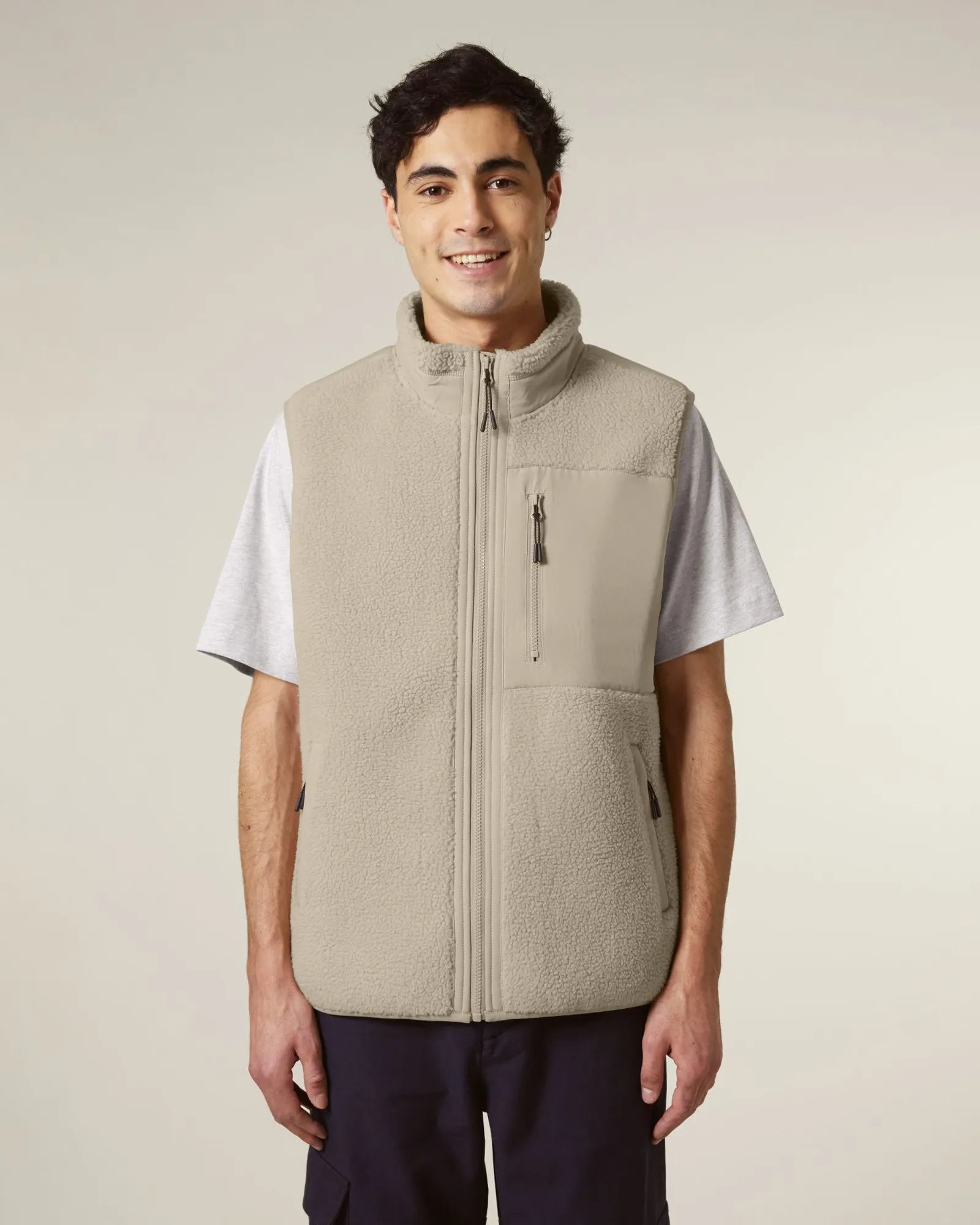 Gilet sherpa Stanley/Stella riciclato da personalizzare - 27