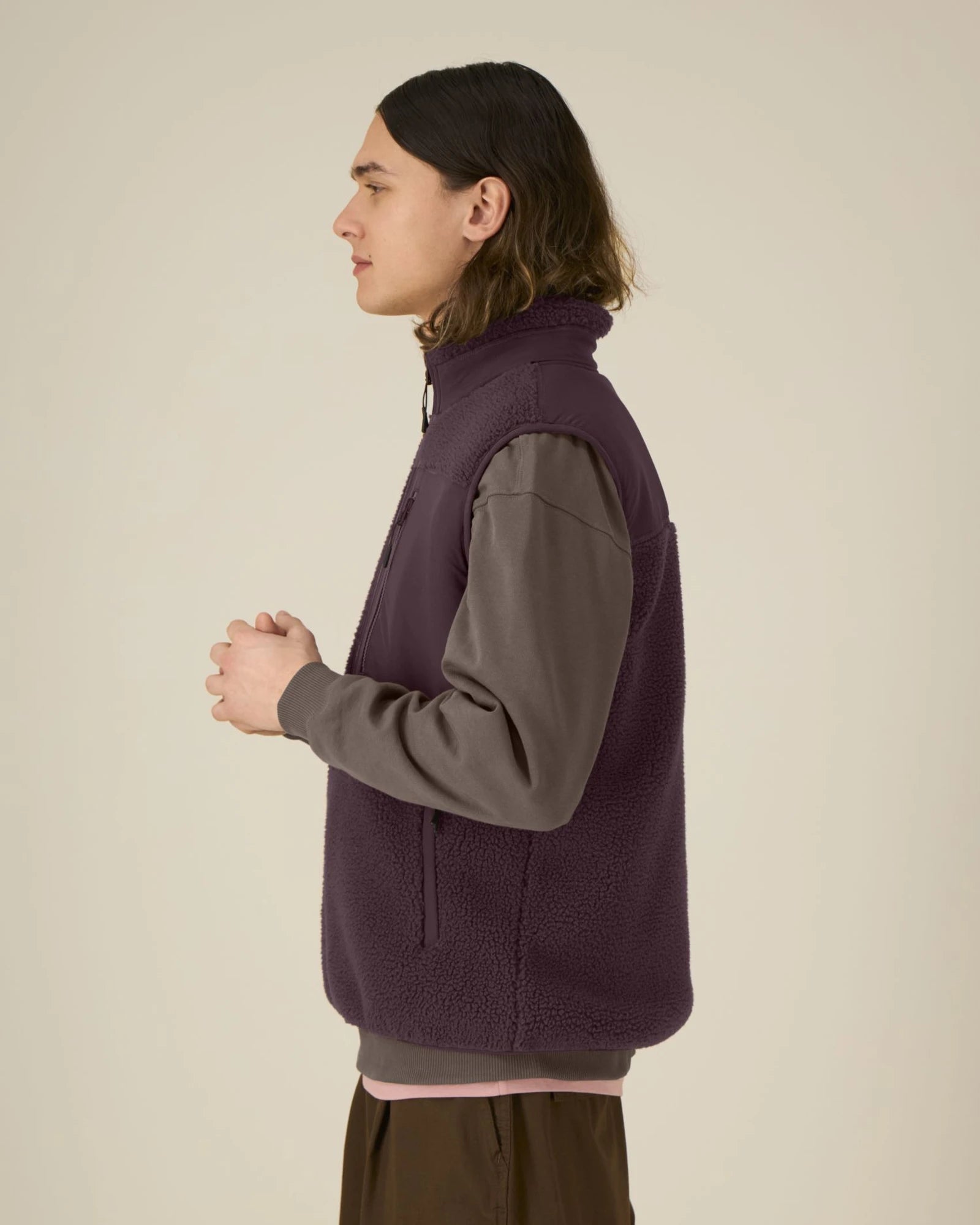 Gilet sherpa Stanley/Stella riciclato da personalizzare - 12