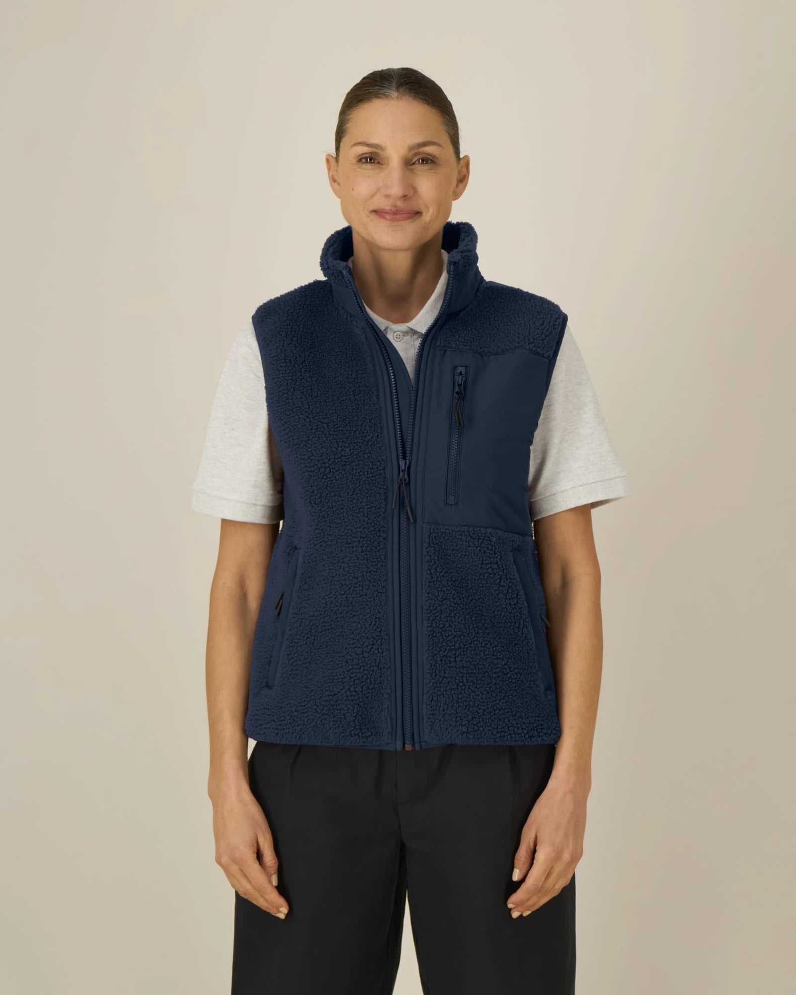 Gilet sherpa Stanley/Stella riciclato da personalizzare - 8
