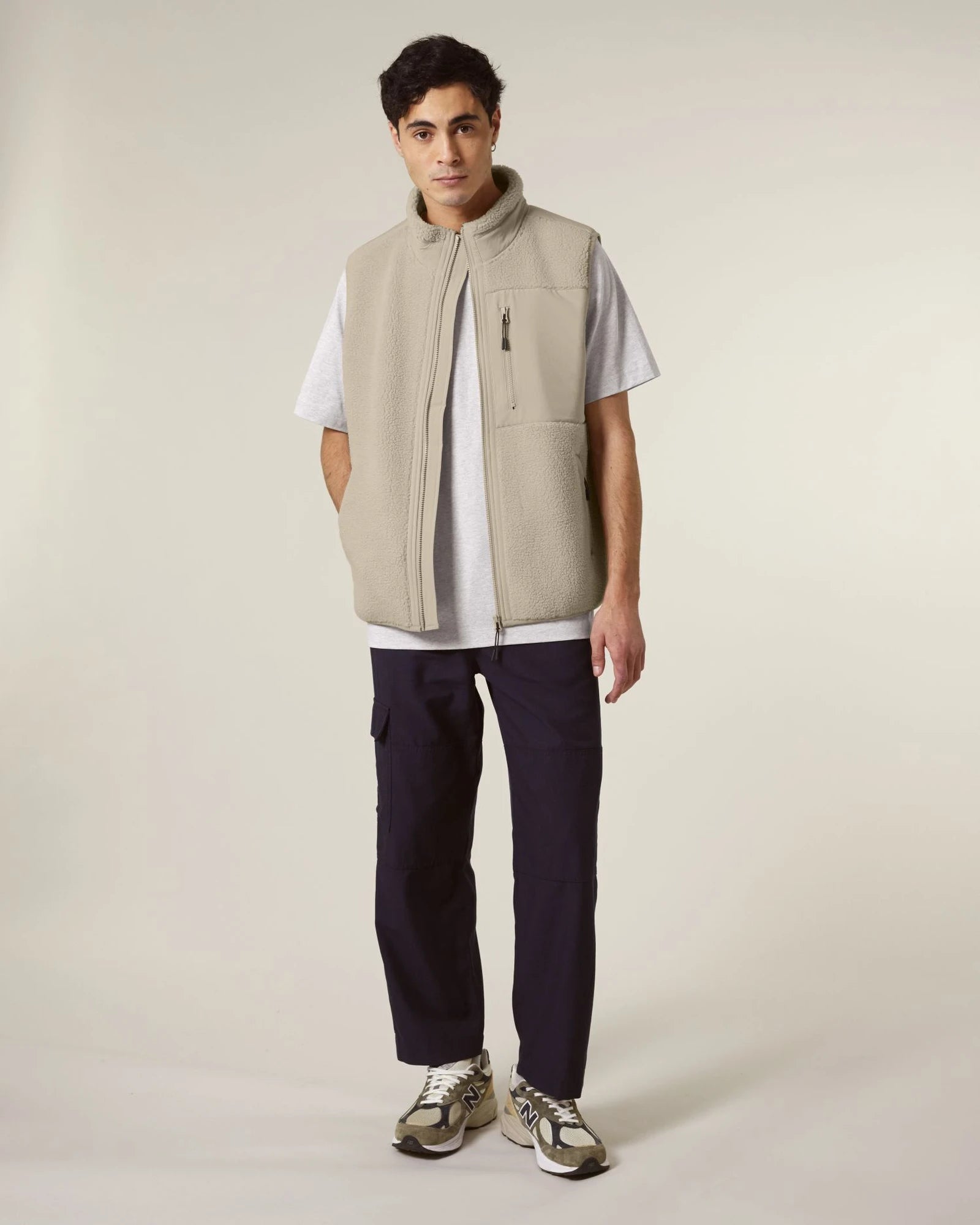 Gilet sherpa Stanley/Stella riciclato da personalizzare - 26
