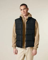 Gilet Stanley/Stella poliestere riciclato da personalizzare - Nero