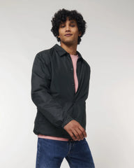 Giacca riciclata Stanley/Stella Coacher da personalizzare - Nero