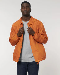 Giacca riciclata Stanley/Stella Coacher da personalizzare - Arancione Fiamma