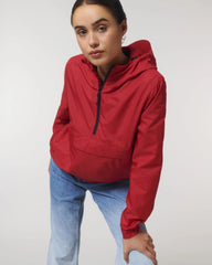Anorak riciclato Stanley/Stella Speeder da personalizzare - Rosso