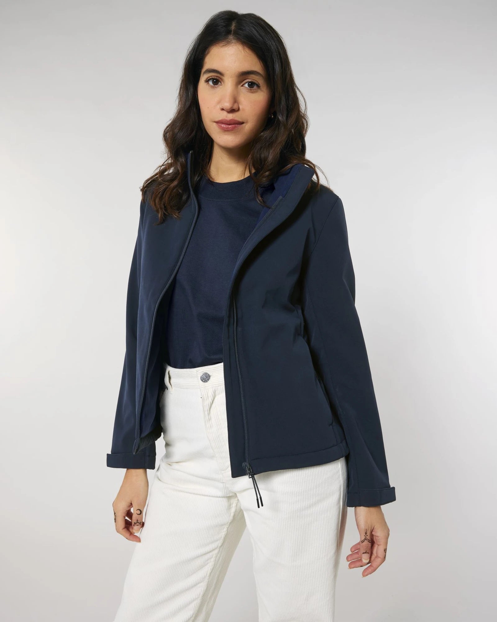Giacca softshell donna Navigator da personalizzare - Blu Navy