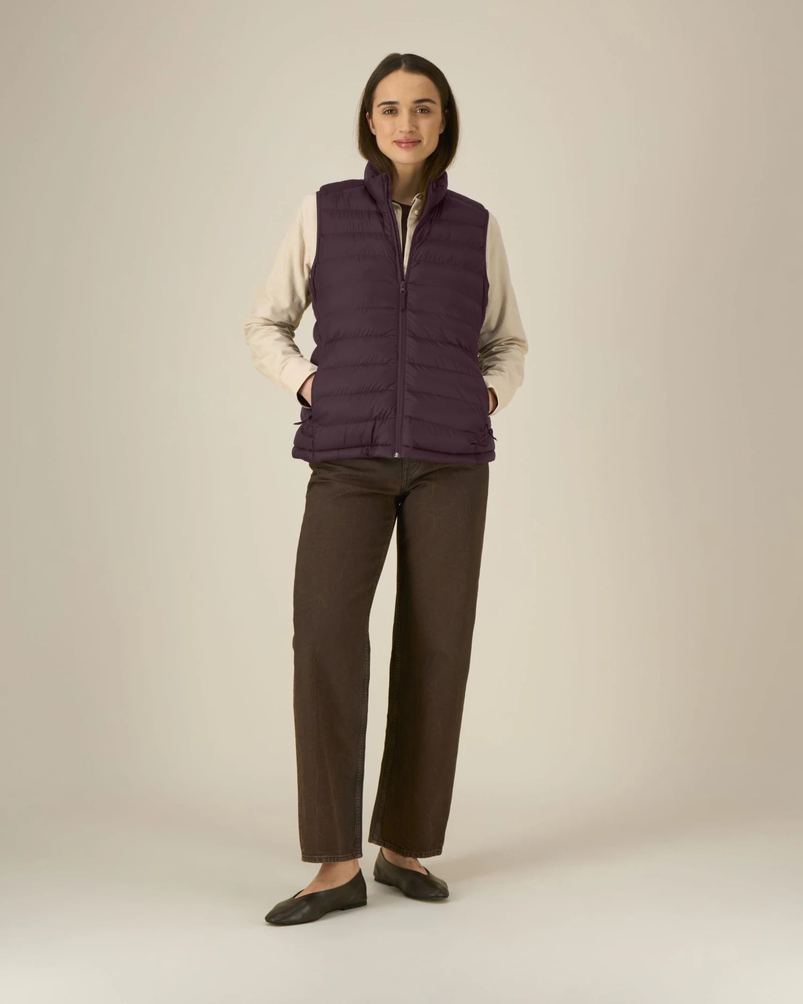 Gilet riciclato Stanley/Stella Climber 2.0 da personalizzare - Marrone Rossastro