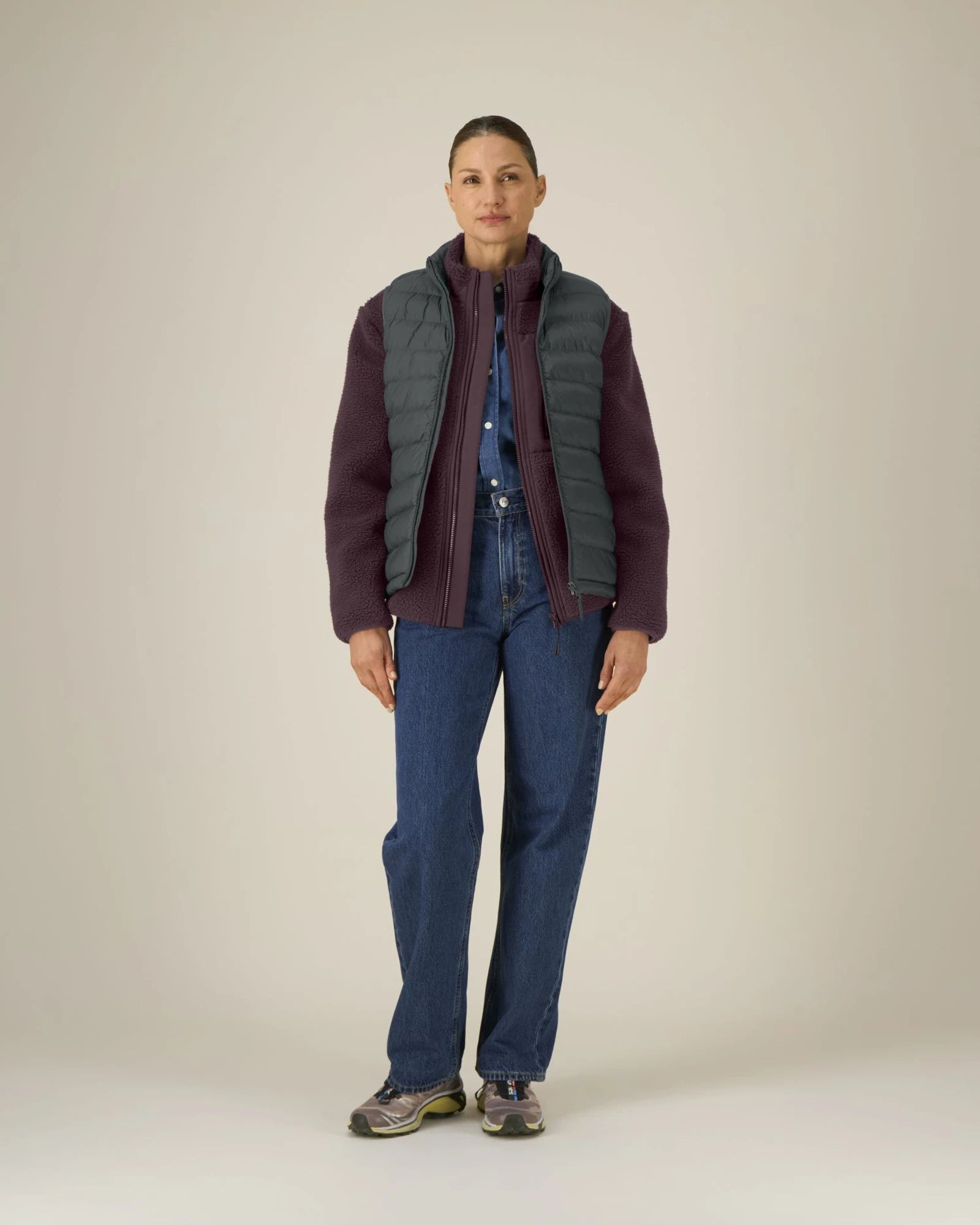 Gilet riciclato Stanley/Stella Climber 2.0 da personalizzare - Antracite