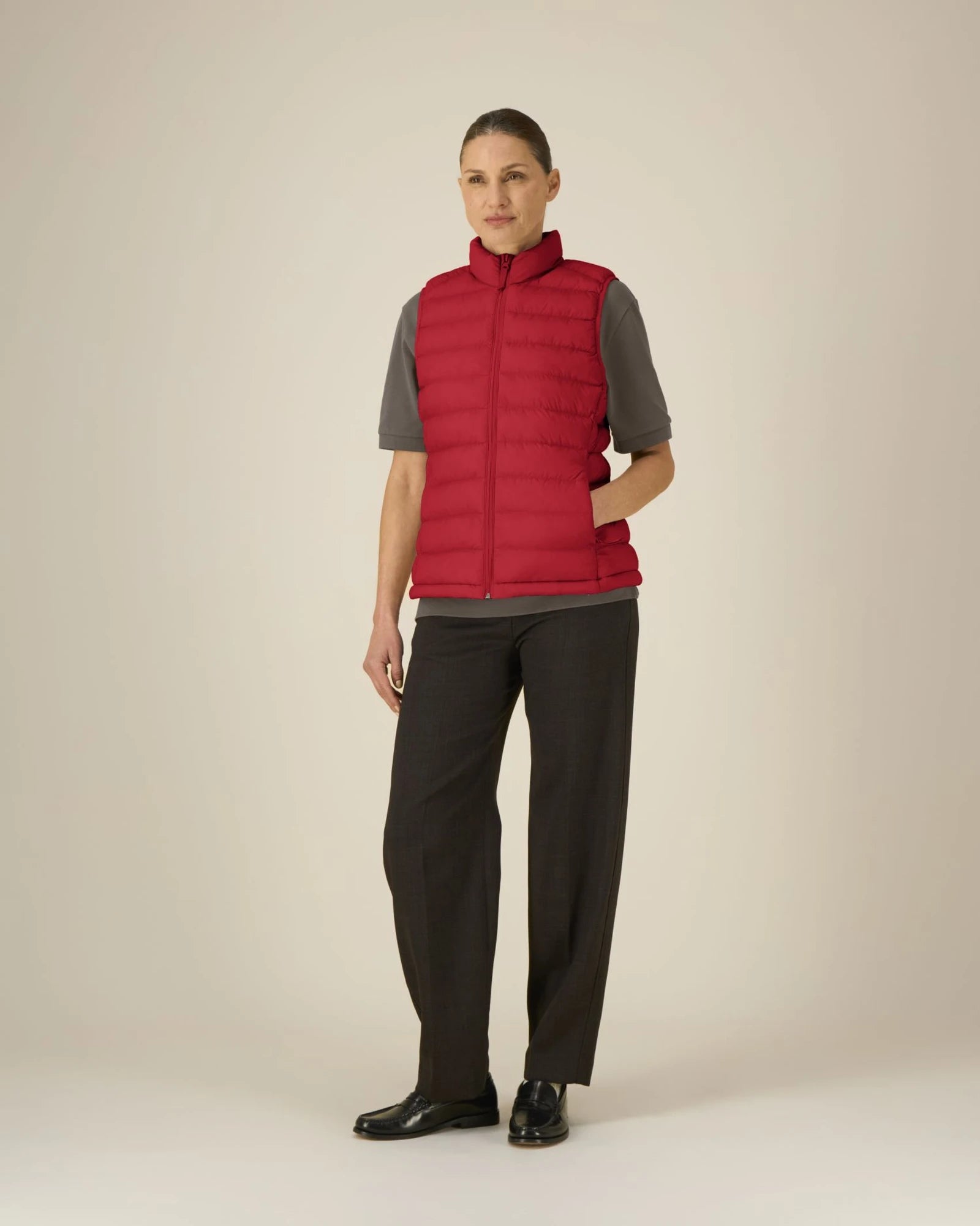 Gilet riciclato Stanley/Stella Climber 2.0 da personalizzare - Rosso
