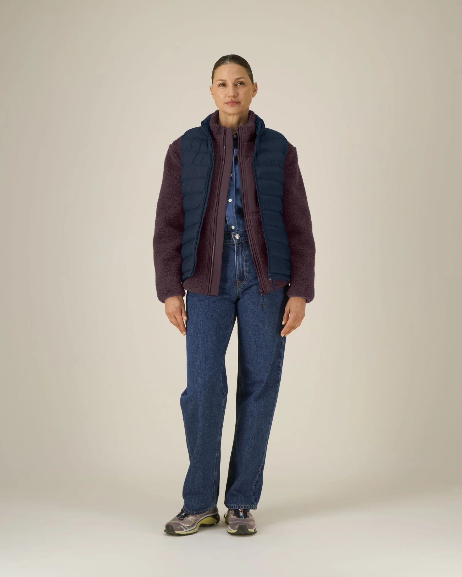 Gilet riciclato Stanley/Stella Climber 2.0 da personalizzare - Blu Navy